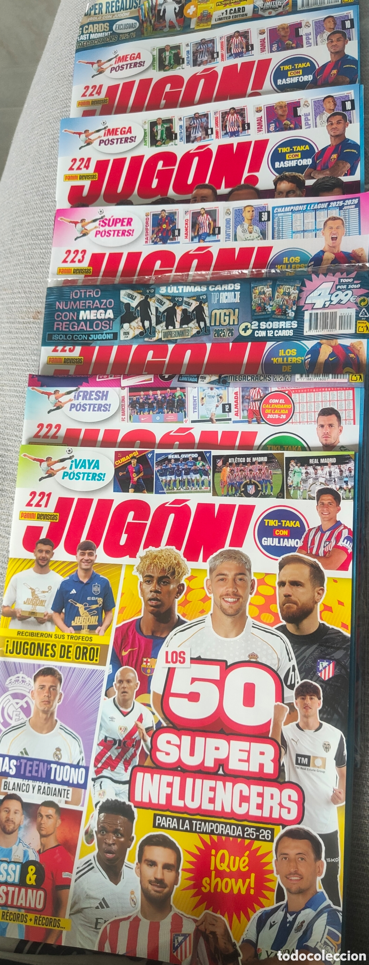 Sports collectibles: Revistas jugon 25/26