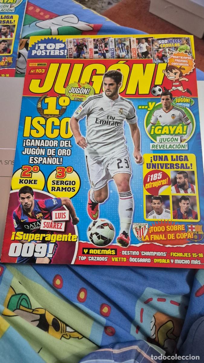 Sammelleidenschaft Sport: REVISTA JUGON N&ordm; 103 SOLO REVISTADE MAYO 2015 CON LOS POSTERS