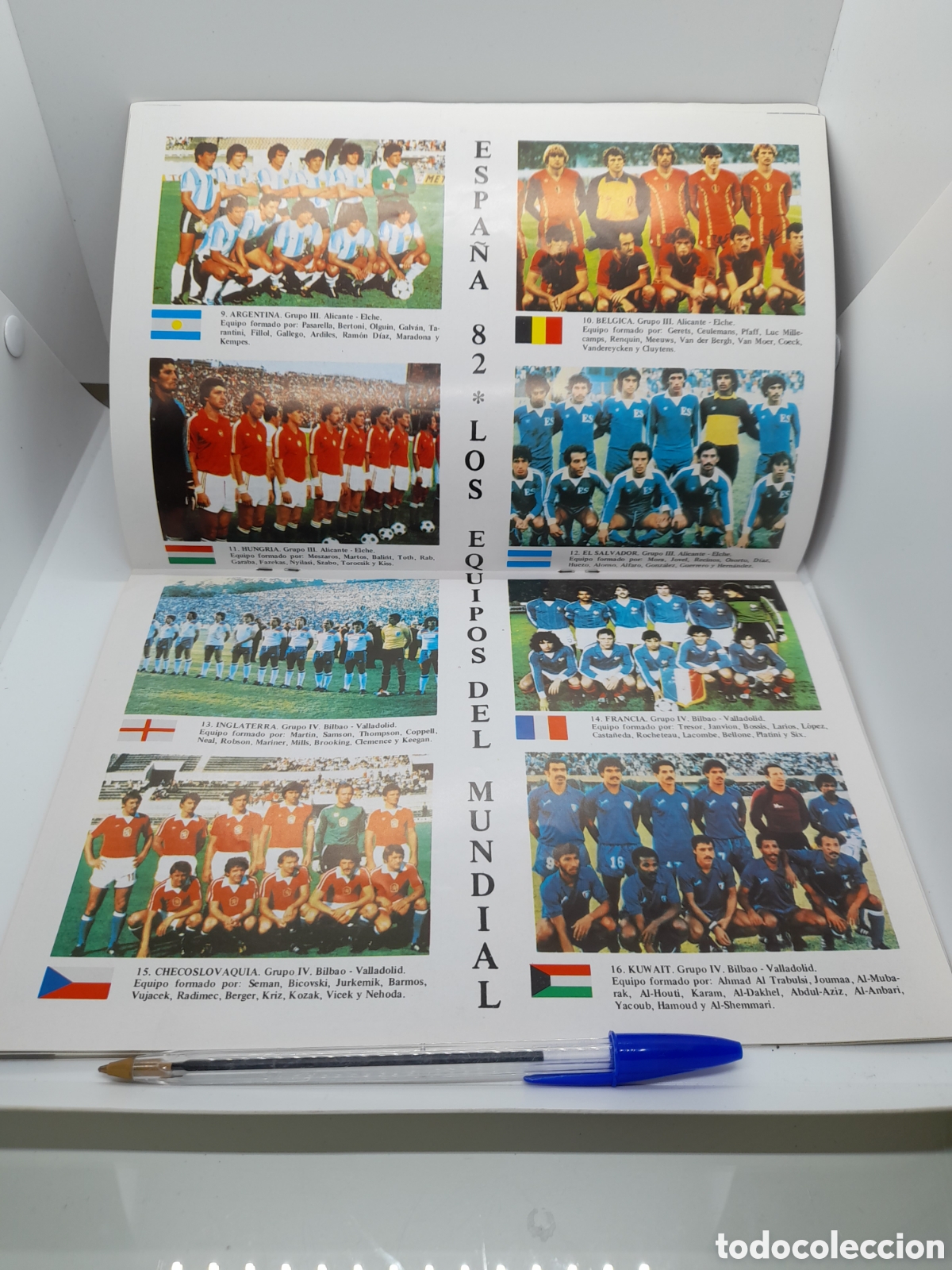 Colecionismo desportivo: REVISTA JUVENIL, VIDA Y LUZ. ABRIL 1982. CON POSTER CENTRAL EQUIPOS DEL MUNDIAL 82.