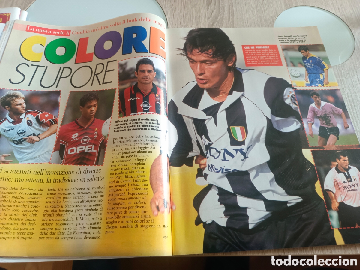 Coleccionismo deportivo: REVISTA FUTBOL ITALIA GUERIN SPORTIVO.N&deg;33. 1997. 100 PAGINAS. EXCELENTE ESTADO. INCLUYE POSTER