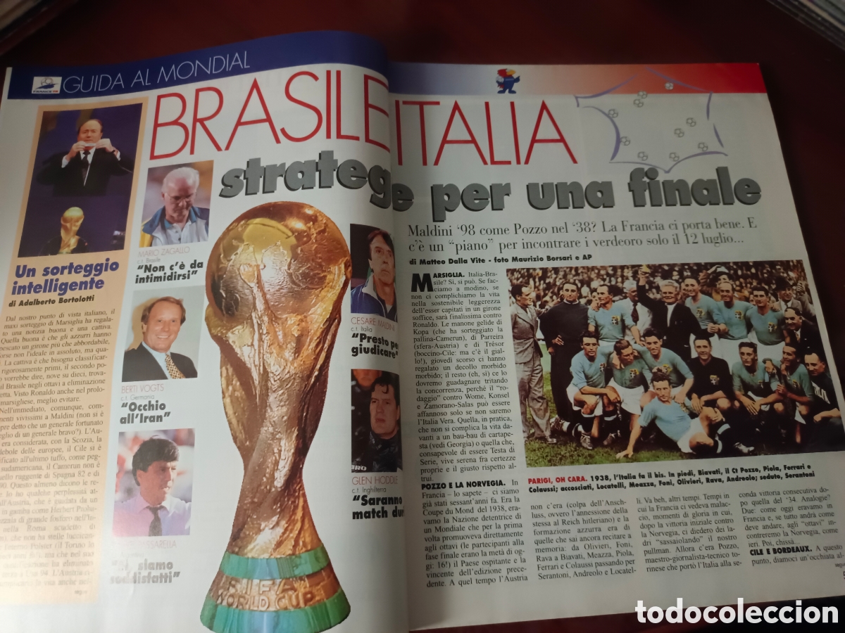 Coleccionismo deportivo: REVISTA FUTBOL ITALIA GUERIN SPORTIVO.N&deg;50 1997. 100 PAGINAS. EXCELENTE ESTADO.