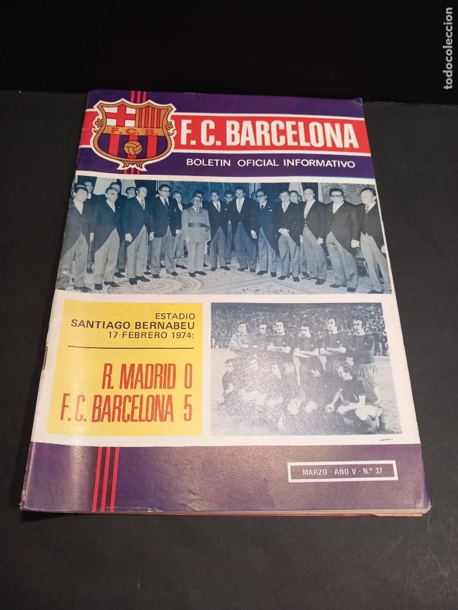 Sports collectibles: F.C. BARCELONA BOLET&Iacute;N OFICIAL INFORMATIVO / COMPRA M&Iacute;NIMA 5&euro;