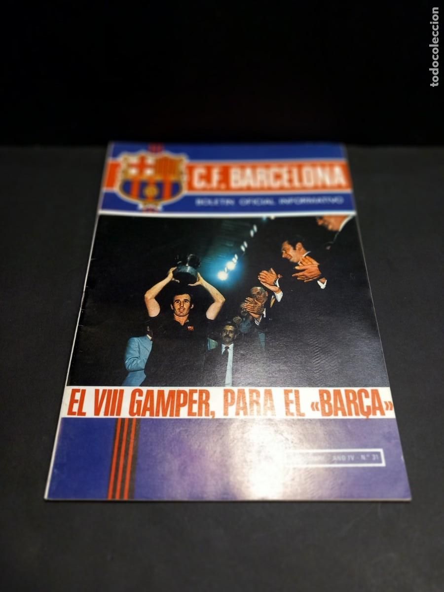 Sports collectibles: F.C. BARCELONA BOLET&Iacute;N OFICIAL INFORMATIVO / COMPRA M&Iacute;NIMA 5&euro;