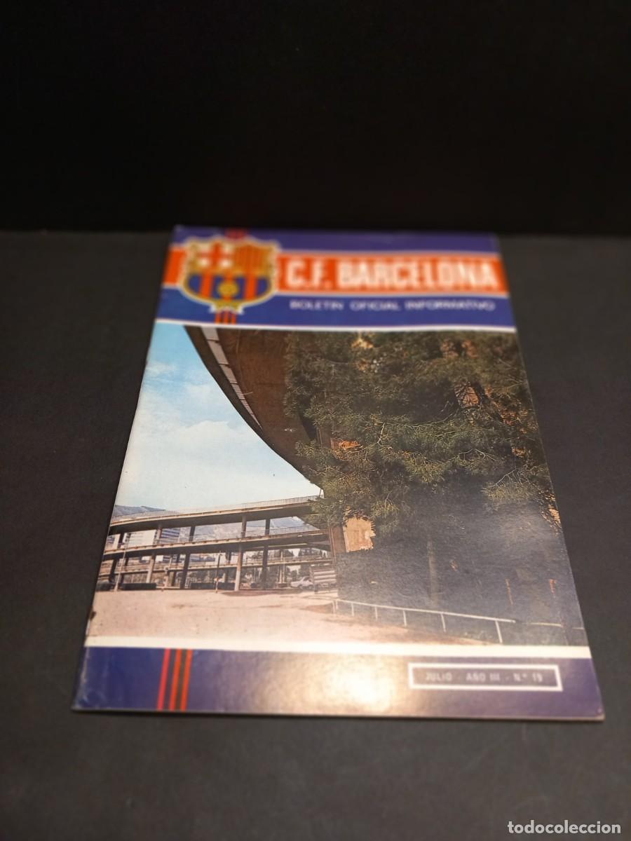 Coleccionismo deportivo: F.C. BARCELONA BOLET&Iacute;N OFICIAL INFORMATIVO / COMPRA M&Iacute;NIMA 5&euro;