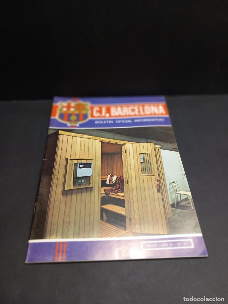 Colecionismo desportivo: F.C. BARCELONA BOLET&Iacute;N OFICIAL INFORMATIVO / COMPRA M&Iacute;NIMA 5&euro;