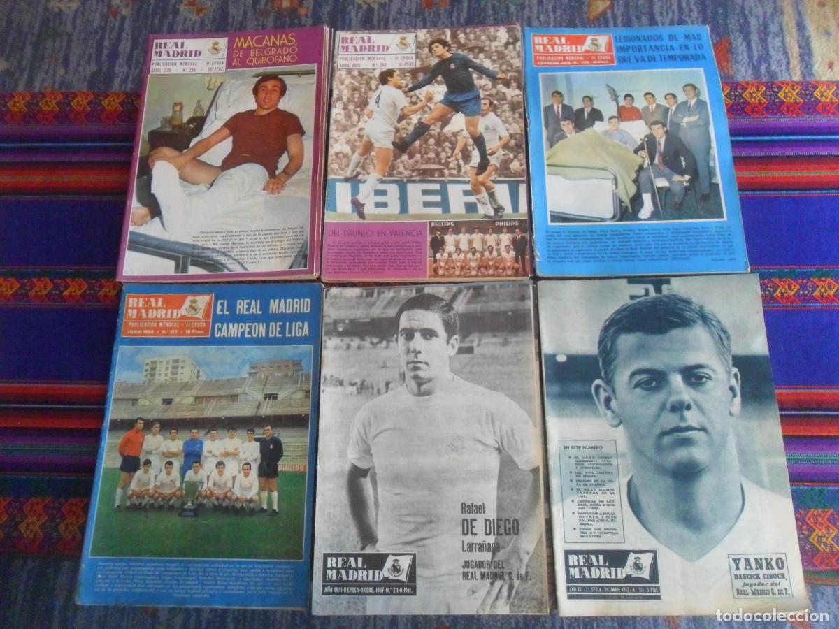 Colecionismo desportivo: REAL MADRID BOLET&Iacute;N INFORMATIVO 151 186 188 194 211 212 216 217 218 221 225 236 263 296 297 298 299