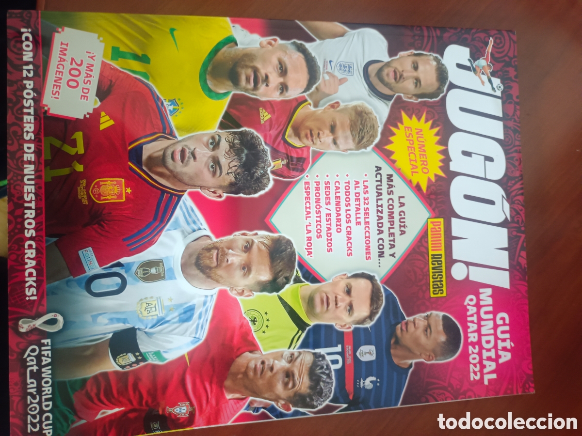 Coleccionismo deportivo: EXTRA JUGON GUIA MUNDIAL QATAR 2022. 106 PAGINAS. EXCELENTE ESTADO.