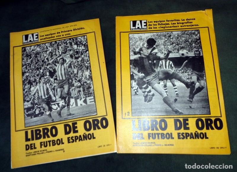Collectionnisme sportif: LOTE 2 REVISTAS LIBRO ORO F&Uacute;TBOL ESPA&Ntilde;OL. ACTUALIDAD ESPA&Ntilde;OLA. ARRUA REAL ZARAGOZA. CRUYFF