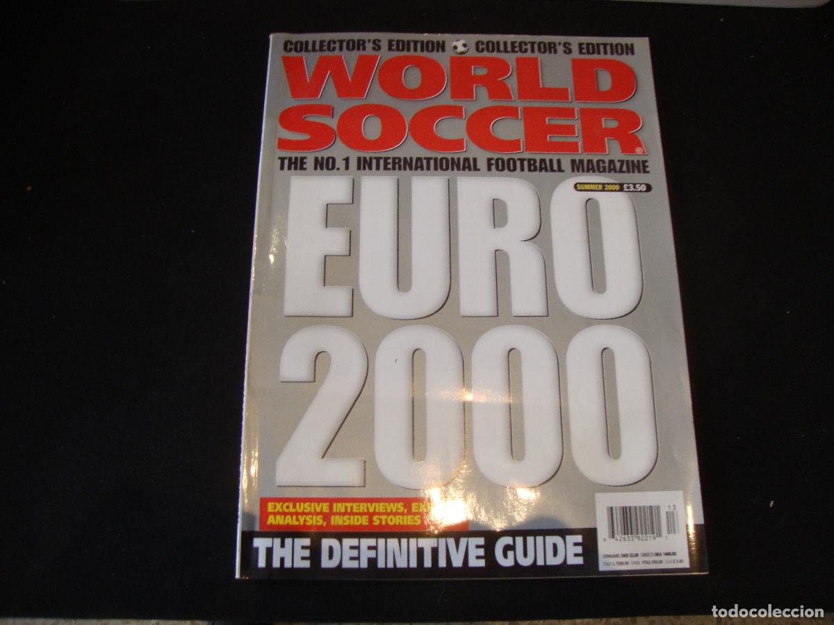 Collezionismo sportivo: REVISTA WORLD SOCCER FUTBOL SUMMER 2000 INGLES