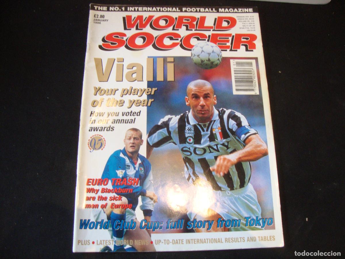 Collezionismo sportivo: REVISTA WORLD SOCCER FUTBOL JANUARY 1996 INGLES