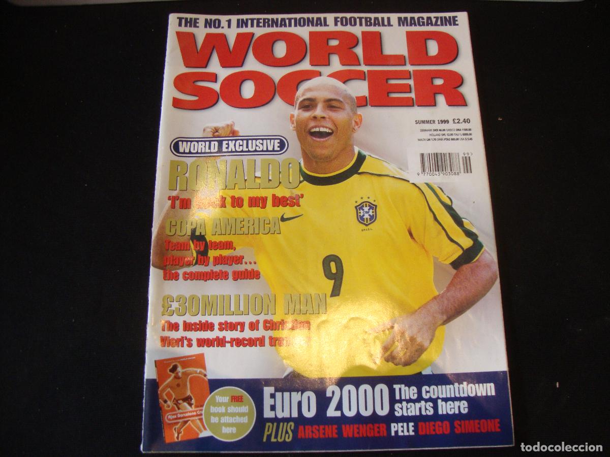 Collezionismo sportivo: REVISTA WORLD SOCCER FUTBOL SUMMER 1999 INGLES