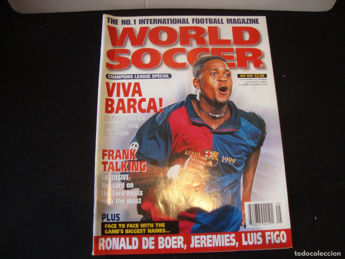 Collezionismo sportivo: REVISTA WORLD SOCCER FUTBOL MAY 2000 INGLES