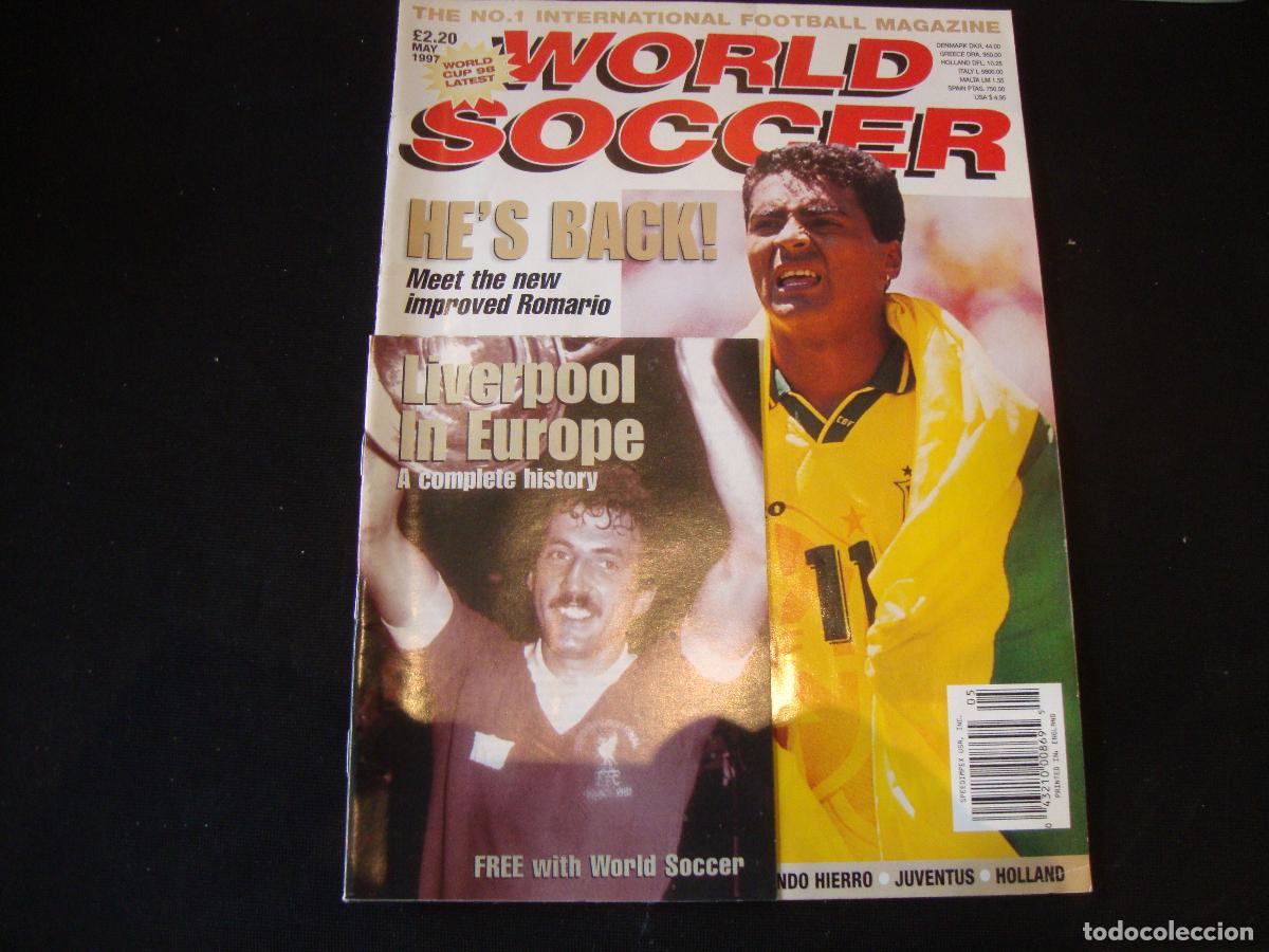 Coleccionismo deportivo: REVISTA WORLD SOCCER FUTBOL MAY 1997 INGLES