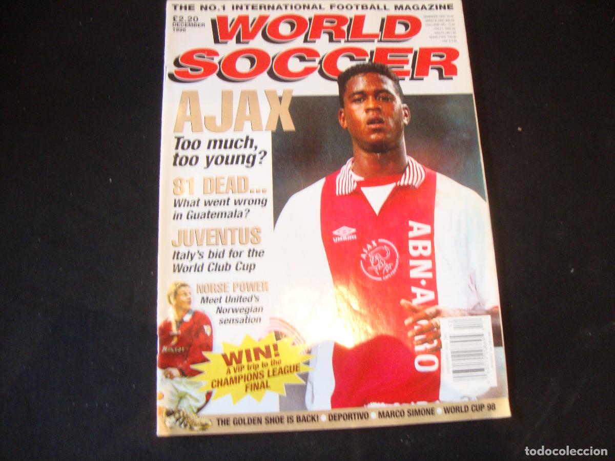 Coleccionismo deportivo: REVISTA WORLD SOCCER FUTBOL DESEMBER 1996 INGLES