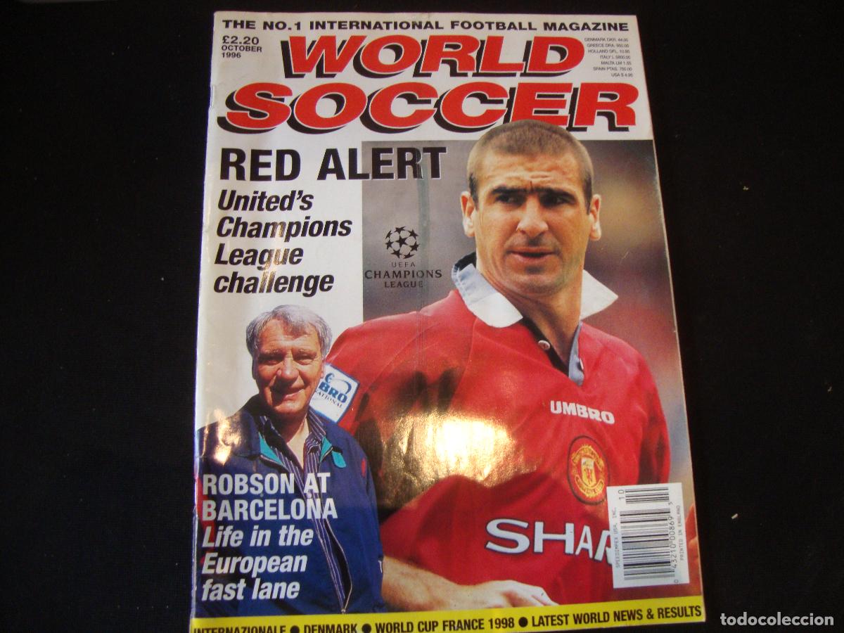 Coleccionismo deportivo: REVISTA WORLD SOCCER FUTBOL OCTOBER 1996 INGLES