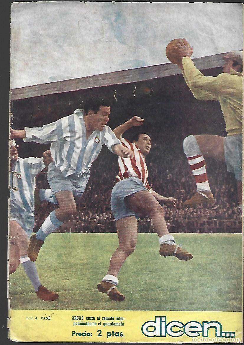 Coleccionismo deportivo: Revista Dicen, 145, 1955, buen estado