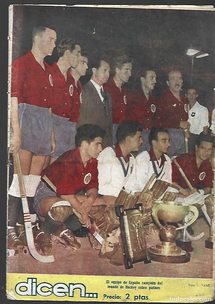 Sammelleidenschaft Sport: Revista Dicen, 143, 1955, buen estado