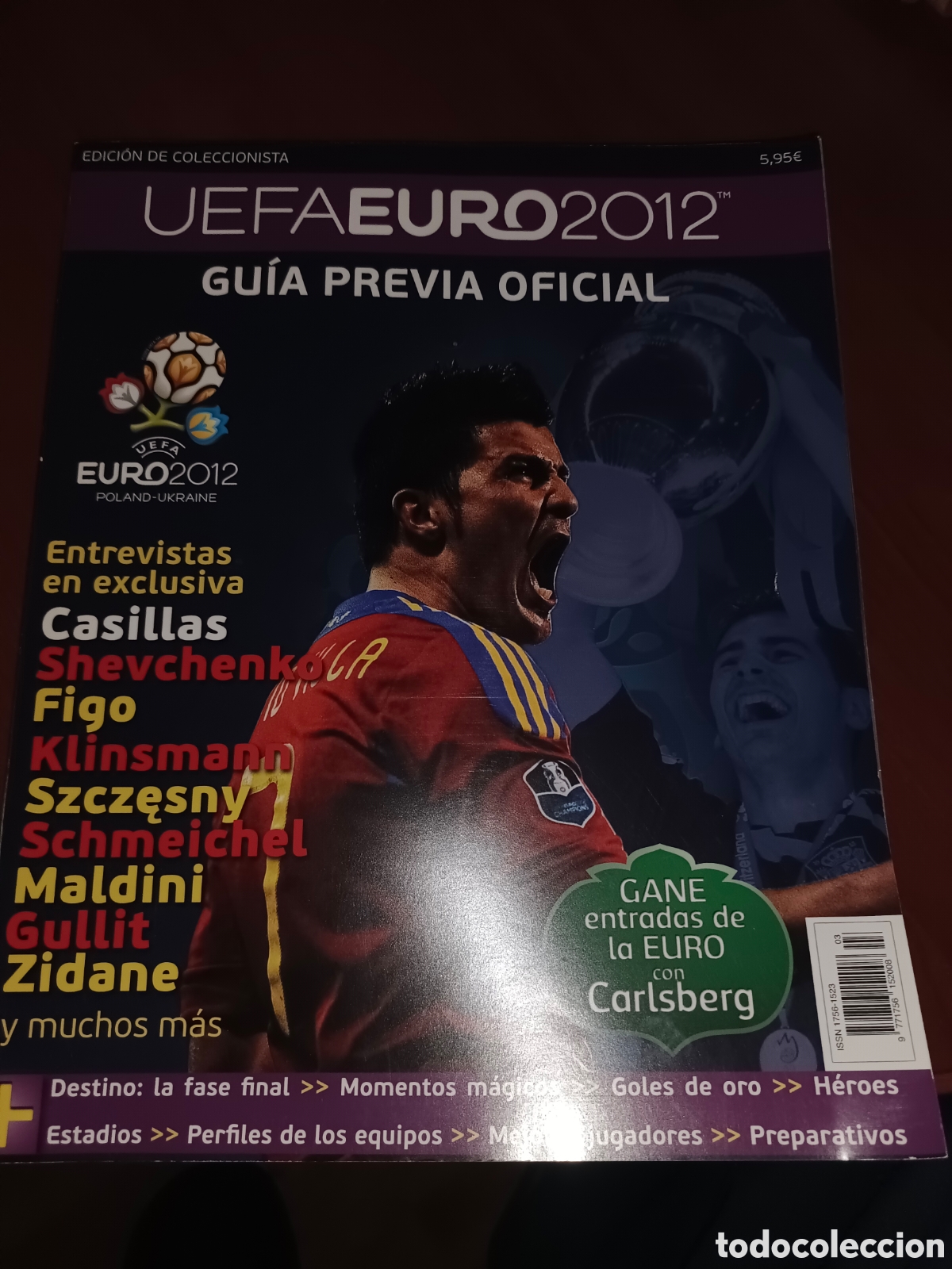 Coleccionismo deportivo: GUIA PREVIA OFICIAL EUROCOPA POLONIA-UCRANIA 2012. 148 PAGINAS. EXCELENTE ESTADO