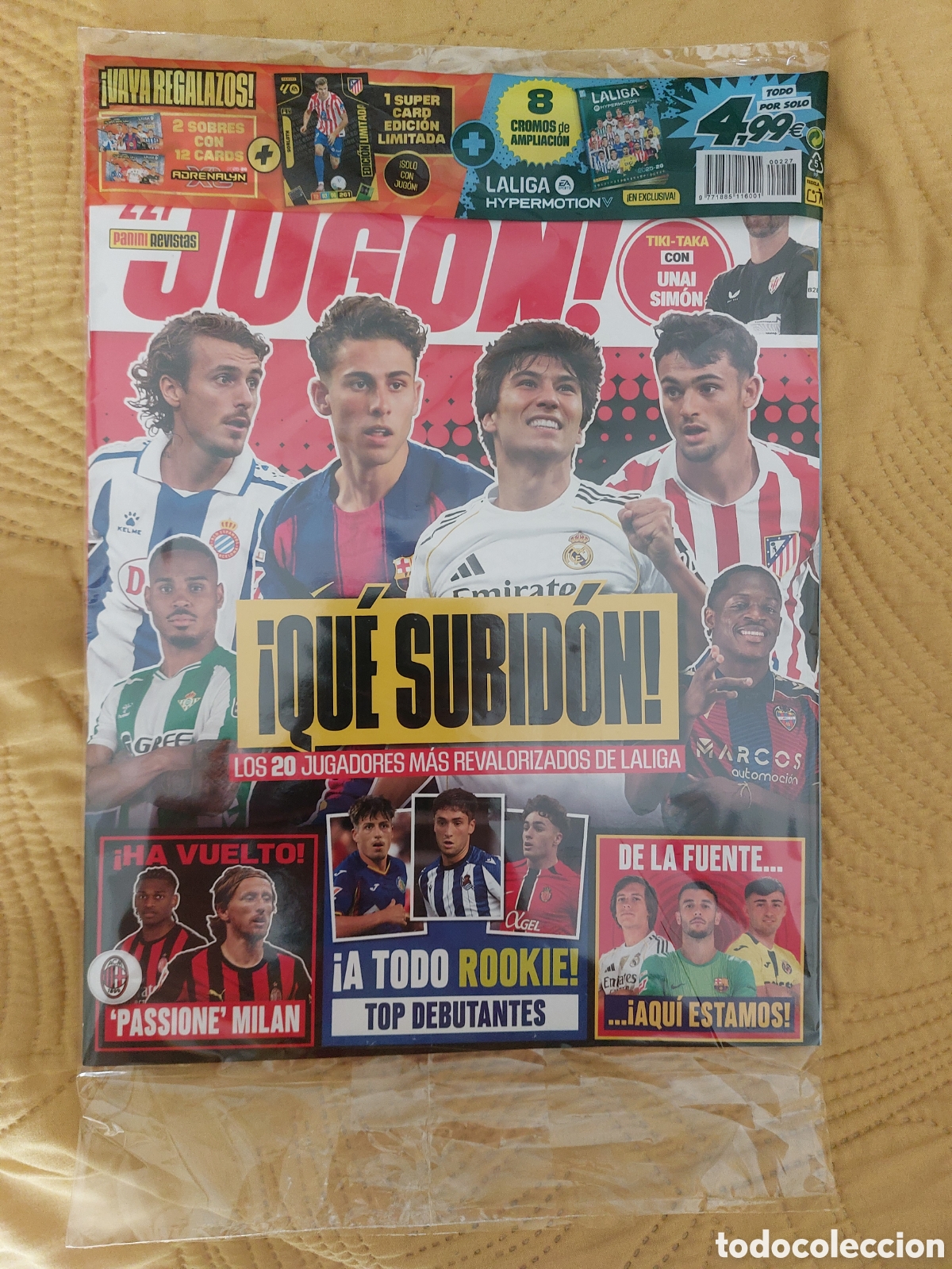 Coleccionismo deportivo: JUGON 227 SOLO REVISTA