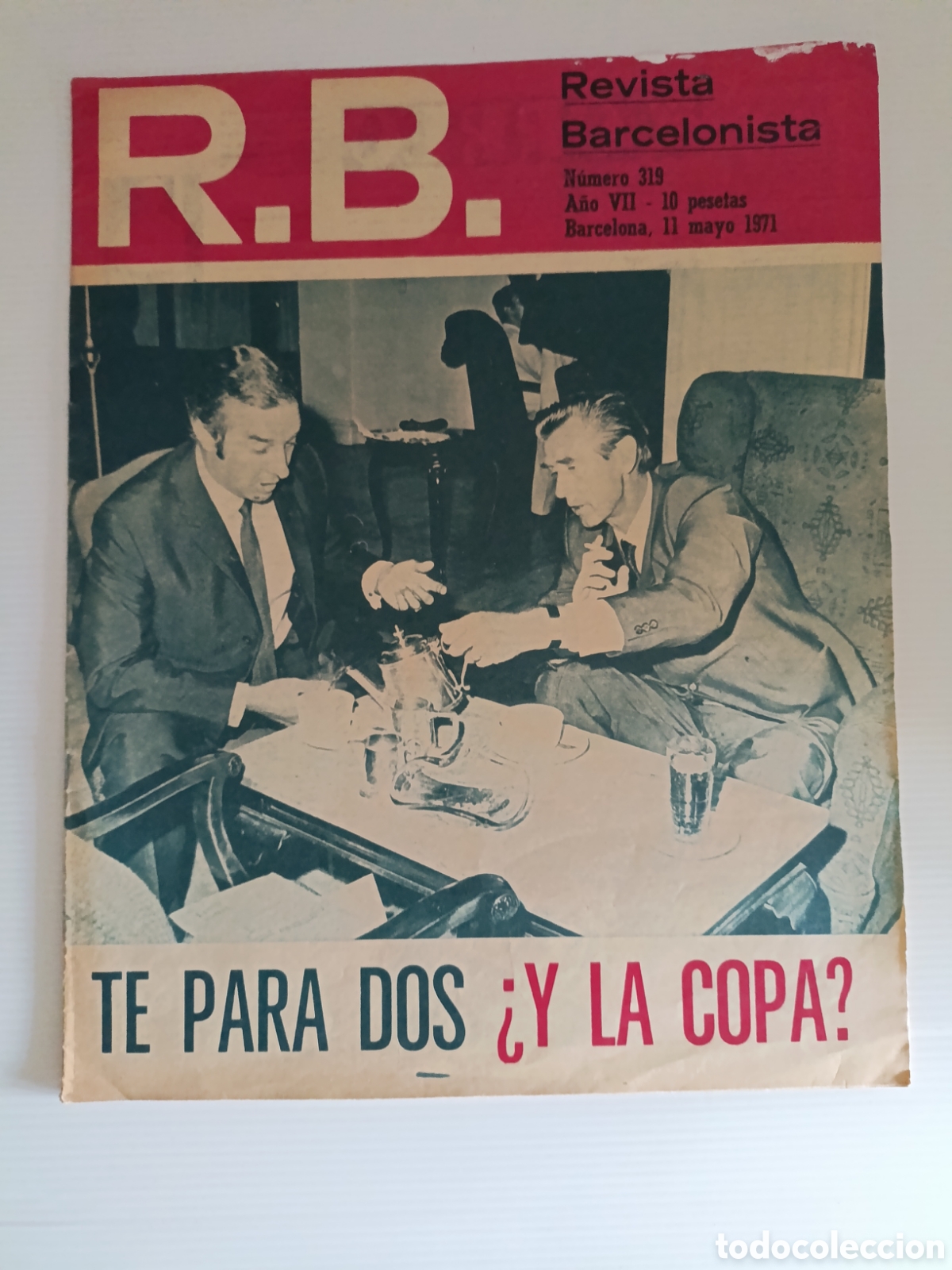 Coleccionismo deportivo: Revista Barcelonista N&uacute;m 310