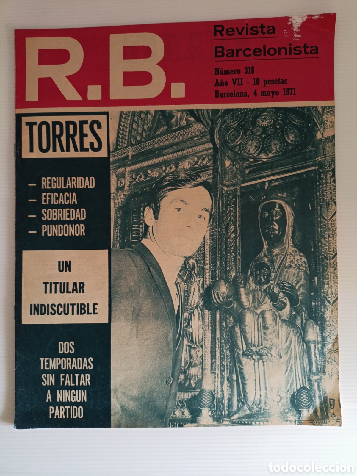 Coleccionismo deportivo: Revista Barcelonista N&uacute;m 318