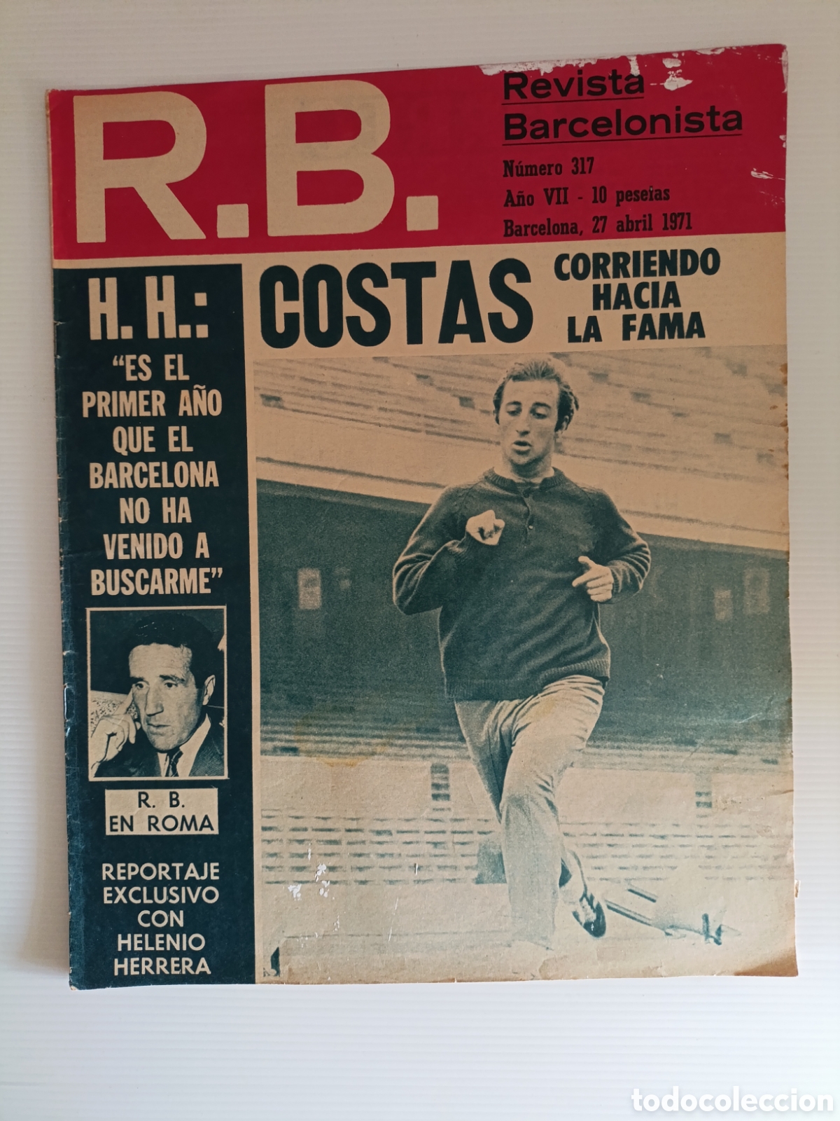 Coleccionismo deportivo: Revista Barcelonista N&uacute;m 317