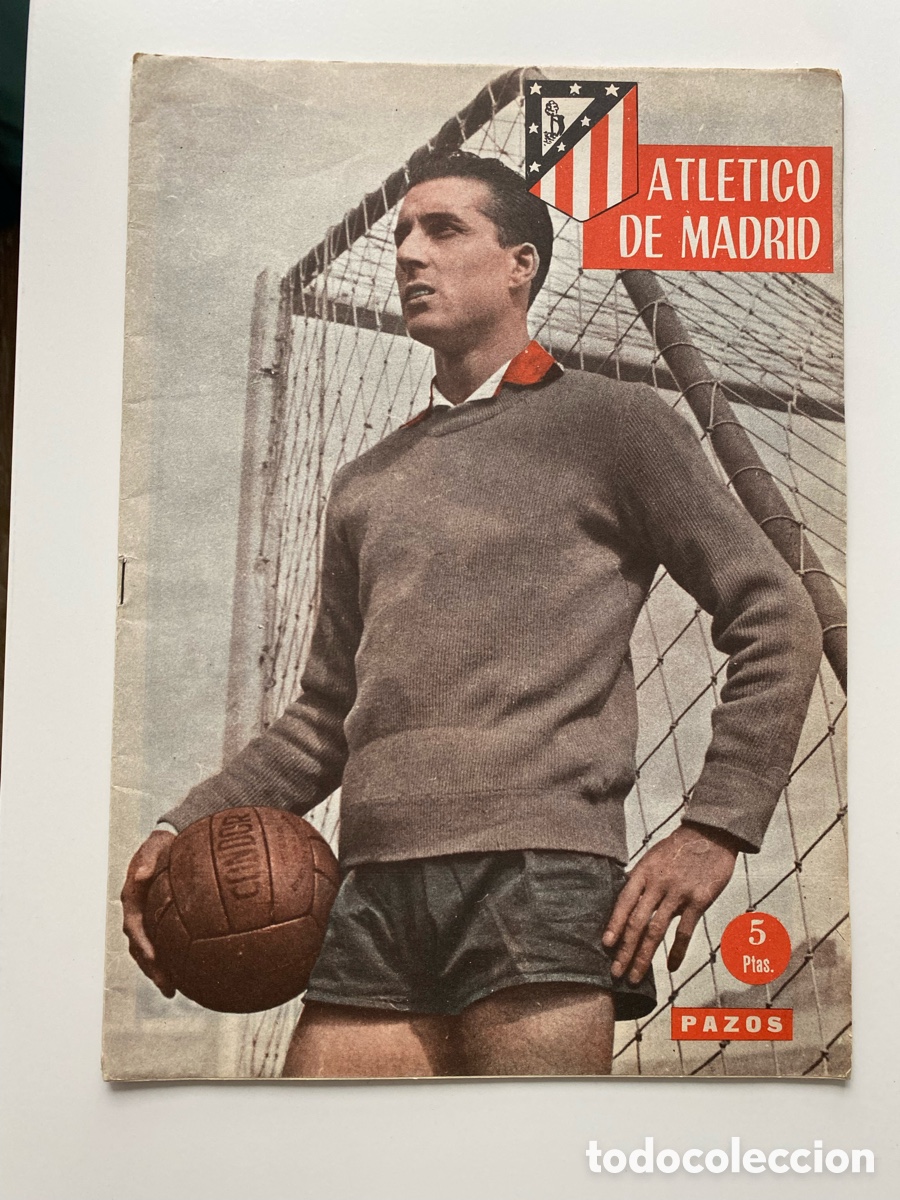 Coleccionismo deportivo: Revista Atl&eacute;tico de Madrid Mayo 1961 - N.&ordm; 13 - Muy buen estado