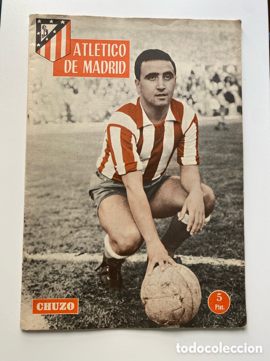 Sports collectibles: Revista / Bolet&iacute;n Atl&eacute;tico de Madrid n&deg; 26. Enero 1962.