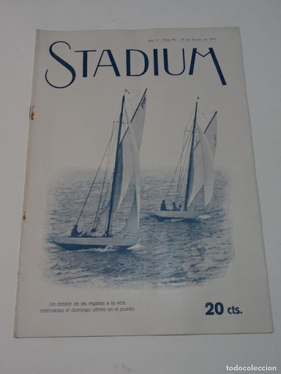 Coleccionismo deportivo: STADIUM A&Ntilde;O VI N.86 ENERO 1915 - F&Uacute;TBOL CD REUS - FC TARRAGONA - FC BARCELONA - FC SABADELL