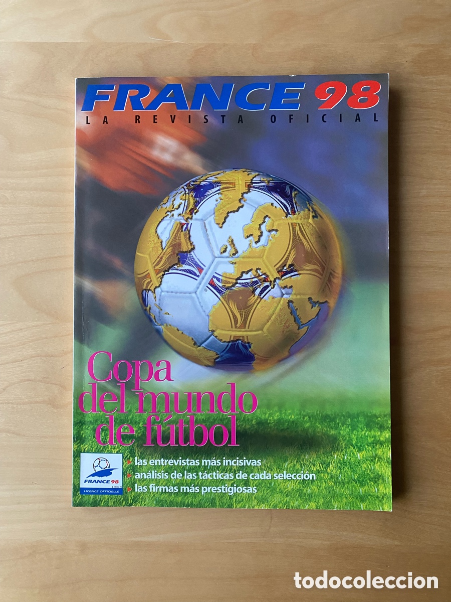 Colecionismo desportivo: Revista oficial Mundial Francia 98