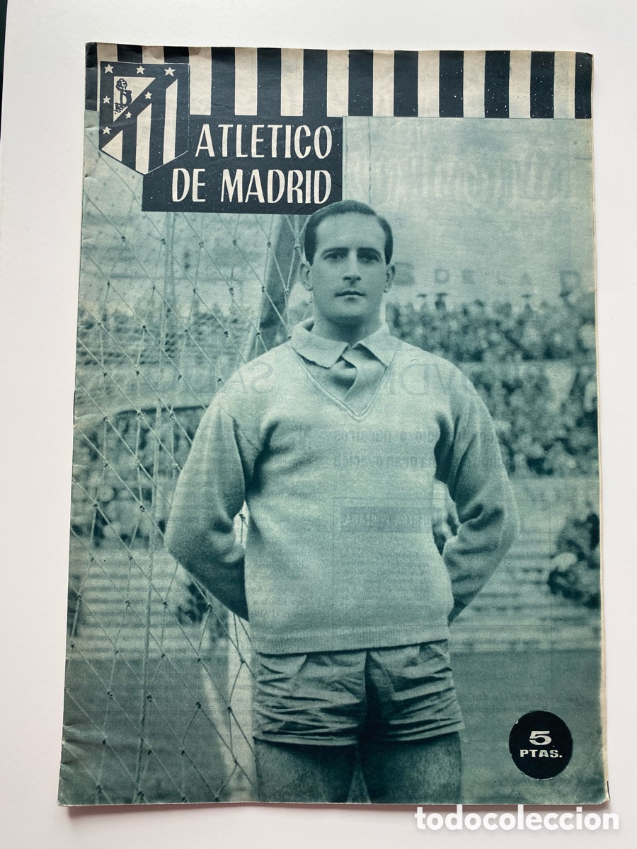 Coleccionismo deportivo: Revista Atl&eacute;tico de Madrid - Bolet&iacute;n N&ordm; 40 - Marzo 1963 - Plovdiv y Especial Balonmano