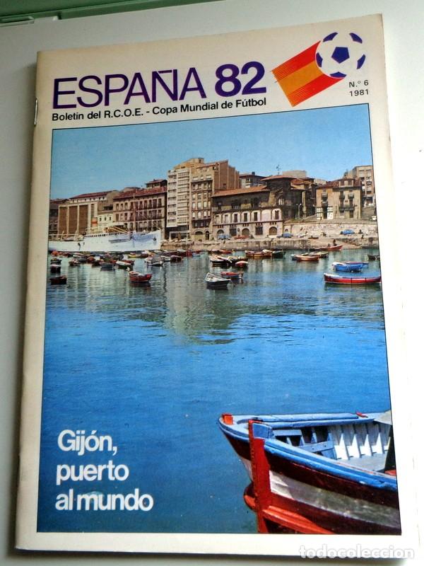 Collectionnisme sportif: REVISTA N&ordm;7 BOLET&Iacute;N OFICIAL COMIT&Eacute;. MUNDIAL F&Uacute;TBOL ESPA&Ntilde;A 82. GIJ&Oacute;N. CAMPEONATO FIFA 1982