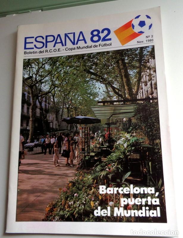 Coleccionismo deportivo: REVISTA N&ordm;2 BOLET&Iacute;N OFICIAL COMIT&Eacute;. MUNDIAL F&Uacute;TBOL ESPA&Ntilde;A 82. BARCELONA. CAMPEONATO FIFA 1982