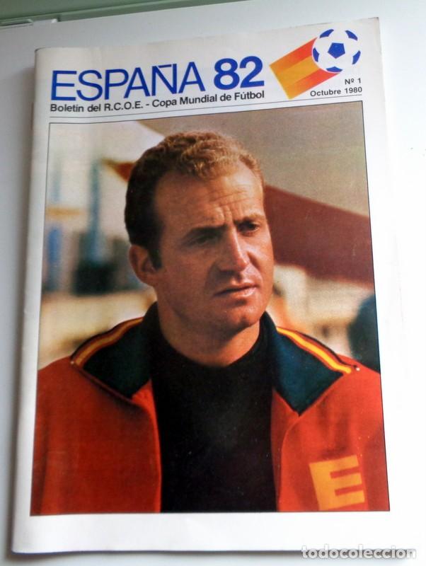 Coleccionismo deportivo: REVISTA N&ordm;1 BOLET&Iacute;N OFICIAL COMIT&Eacute;. MUNDIAL F&Uacute;TBOL ESPA&Ntilde;A 82. CAMPEONATO FIFA 1982