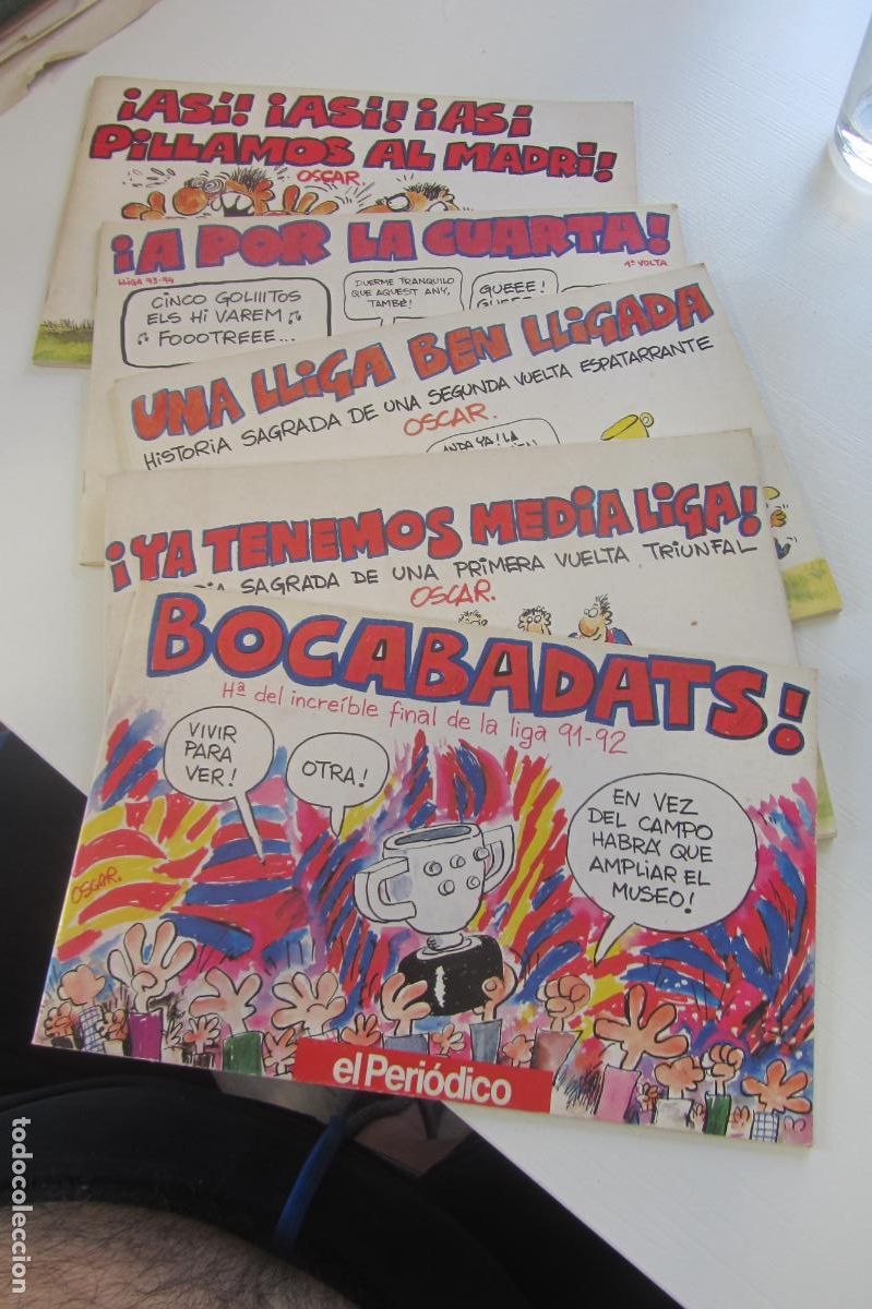 Sammelleidenschaft Sport: LOTE 5 COMICS BAR&Ccedil;A F.C BARCELONA OSCAR EL PERIODICO ASI PILLAMOS MADRID CUARTA LLIGA BOCABADA arx42