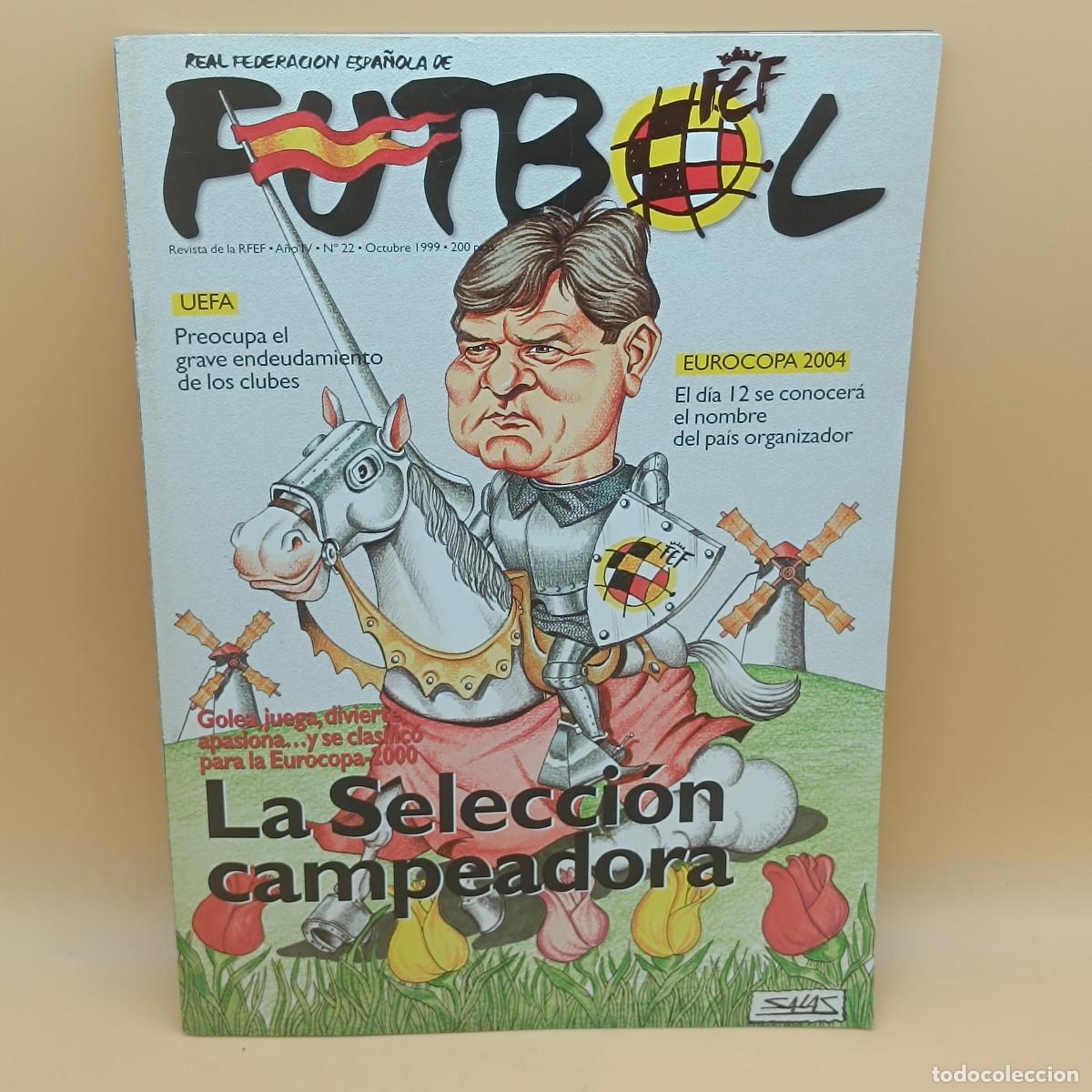 Sports collectibles: REVISTA REAL FEDERACION ESPA&Ntilde;OLA DE FUTBOLN&ordm;22. MYJ.