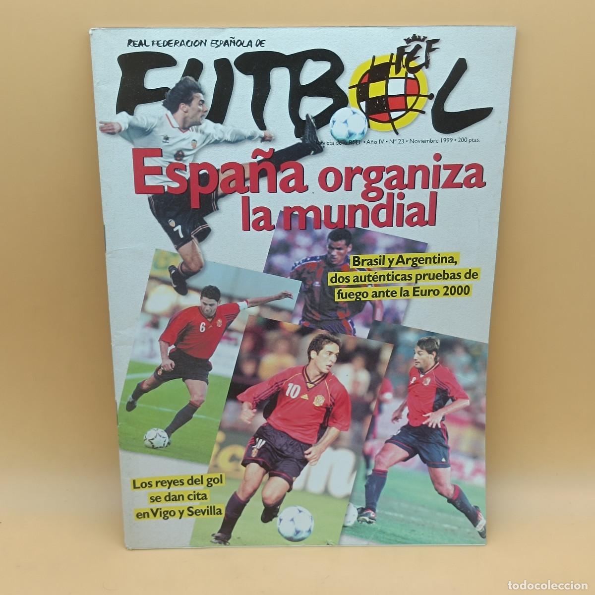 Sports collectibles: REVISTA REAL FEDERACION ESPA&Ntilde;OLA DE FUTBOLN&ordm;23. MYJ.
