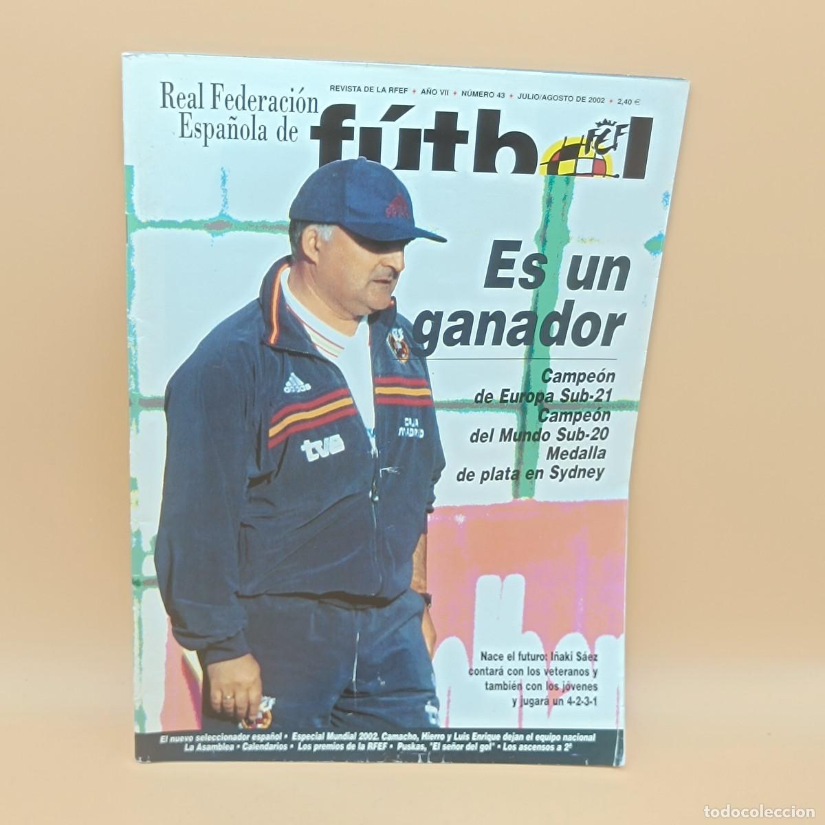 Sports collectibles: REVISTA REAL FEDERACION ESPA&Ntilde;OLA DE FUTBOLN&ordm;43. MYJ.