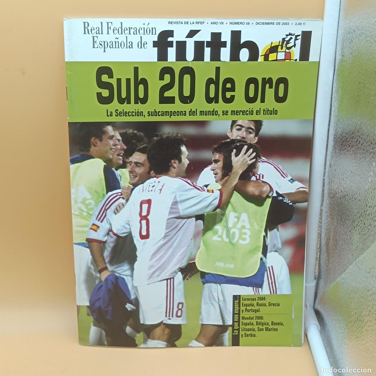 Collezionismo sportivo: REVISTA REAL FEDERACION ESPA&Ntilde;OLA DE FUTBOL N&ordm;58. MYJ.