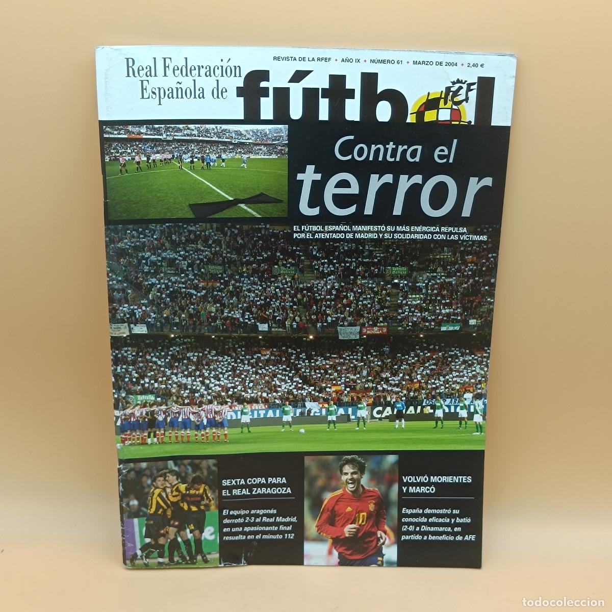 Coleccionismo deportivo: REVISTA REAL FEDERACION ESPA&Ntilde;OLA DE FUTBOL N&ordm;61. MYJ.