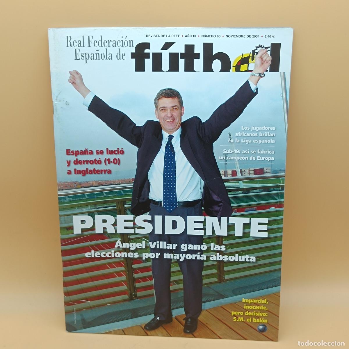 Collezionismo sportivo: REVISTA REAL FEDERACION ESPA&Ntilde;OLA DE FUTBOL N&ordm;68. MYJ.