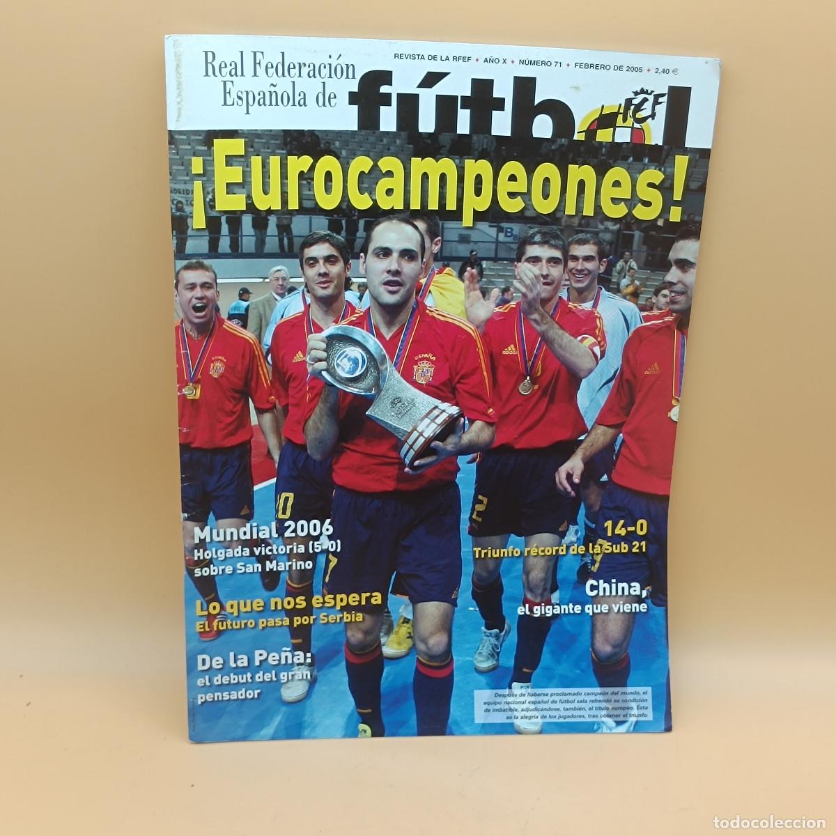 Collezionismo sportivo: REVISTA REAL FEDERACION ESPA&Ntilde;OLA DE FUTBOL N&ordm;71. MYJ.