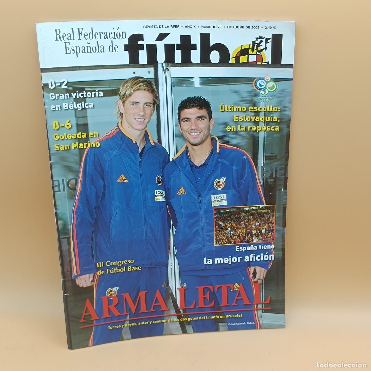 Collezionismo sportivo: REVISTA REAL FEDERACION ESPA&Ntilde;OLA DE FUTBOL N&ordm;79. MYJ.