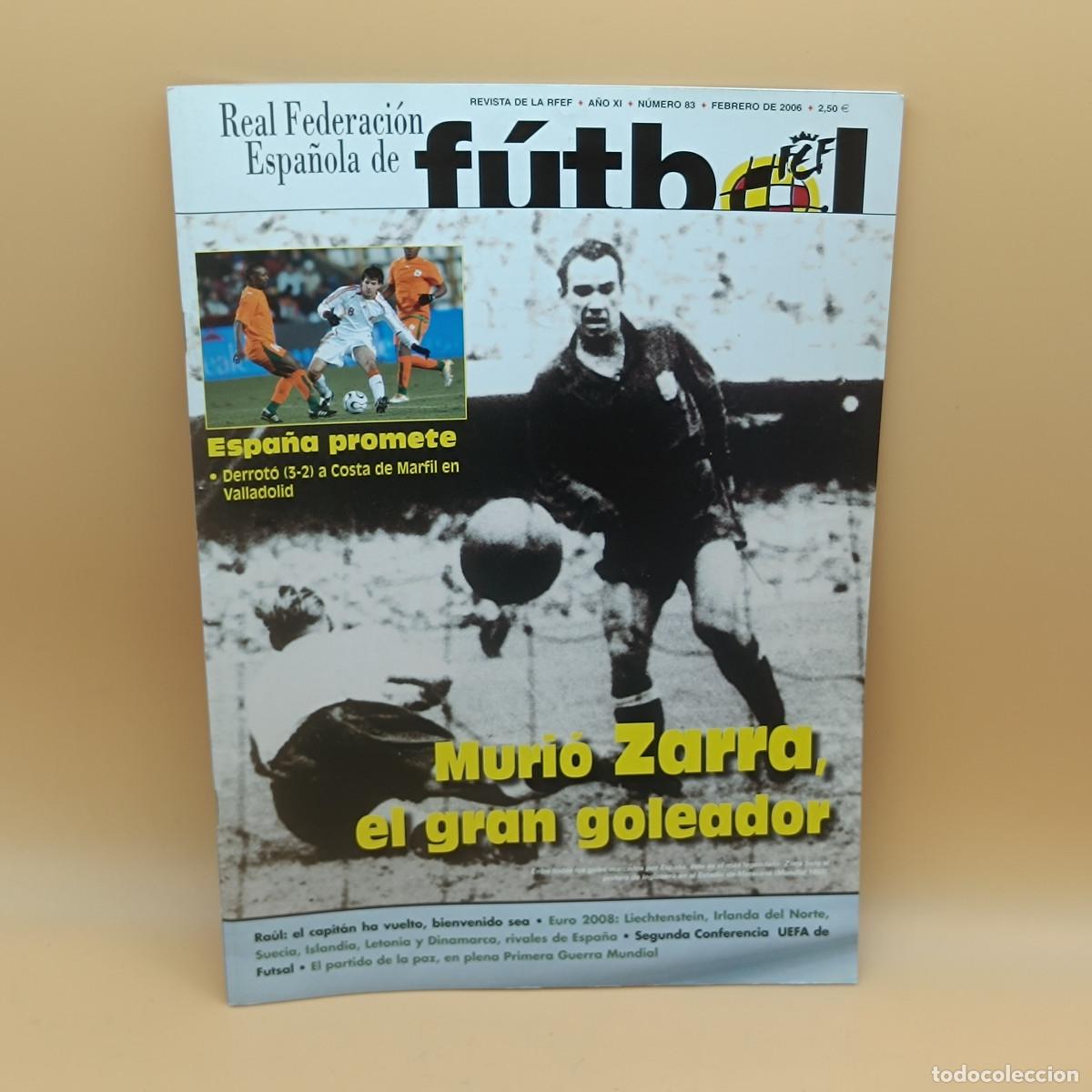 Collezionismo sportivo: REVISTA REAL FEDERACION ESPA&Ntilde;OLA DE FUTBOL N&ordm;83. MYJ.