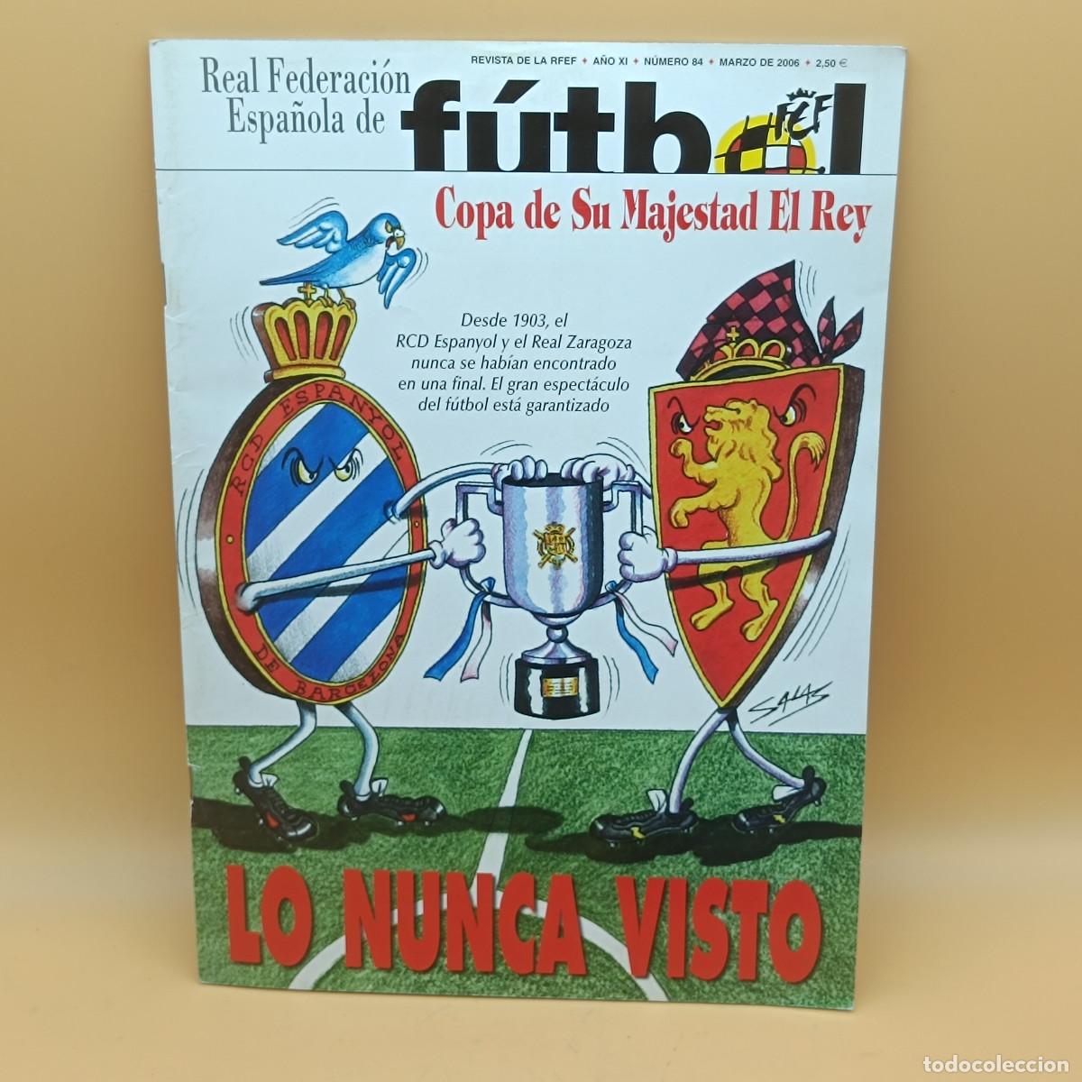 Collezionismo sportivo: REVISTA REAL FEDERACION ESPA&Ntilde;OLA DE FUTBOL N&ordm;84. MYJ.
