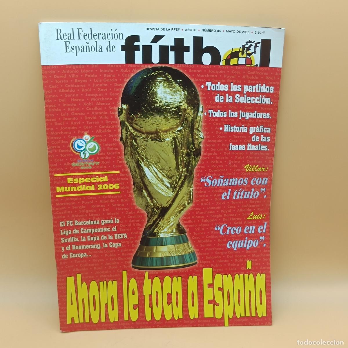 Sammelleidenschaft Sport: REVISTA REAL FEDERACION ESPA&Ntilde;OLA DE FUTBOL N&ordm;86. MYJ.