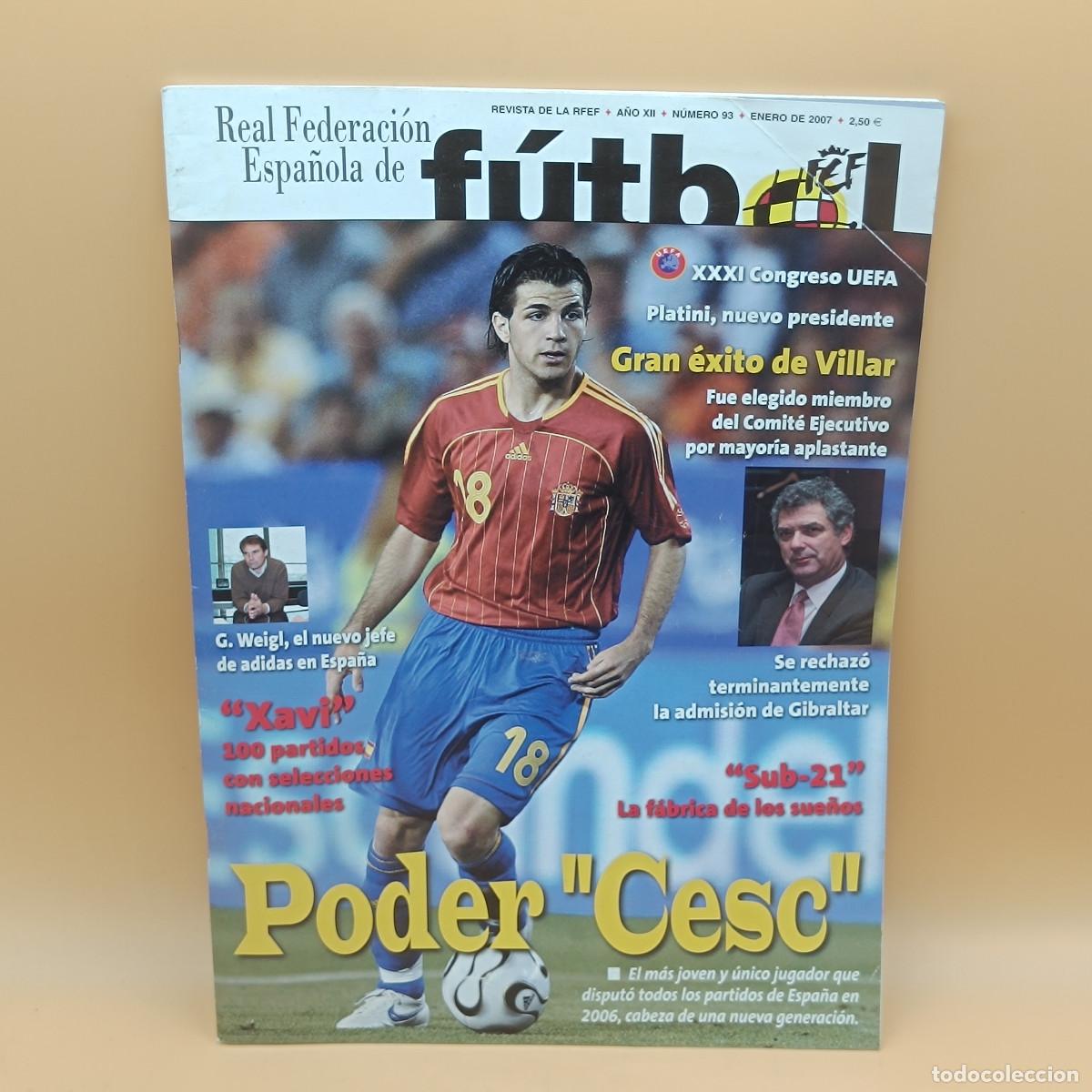 Collezionismo sportivo: REVISTA REAL FEDERACION ESPA&Ntilde;OLA DE FUTBOL N&ordm;93. MYJ.