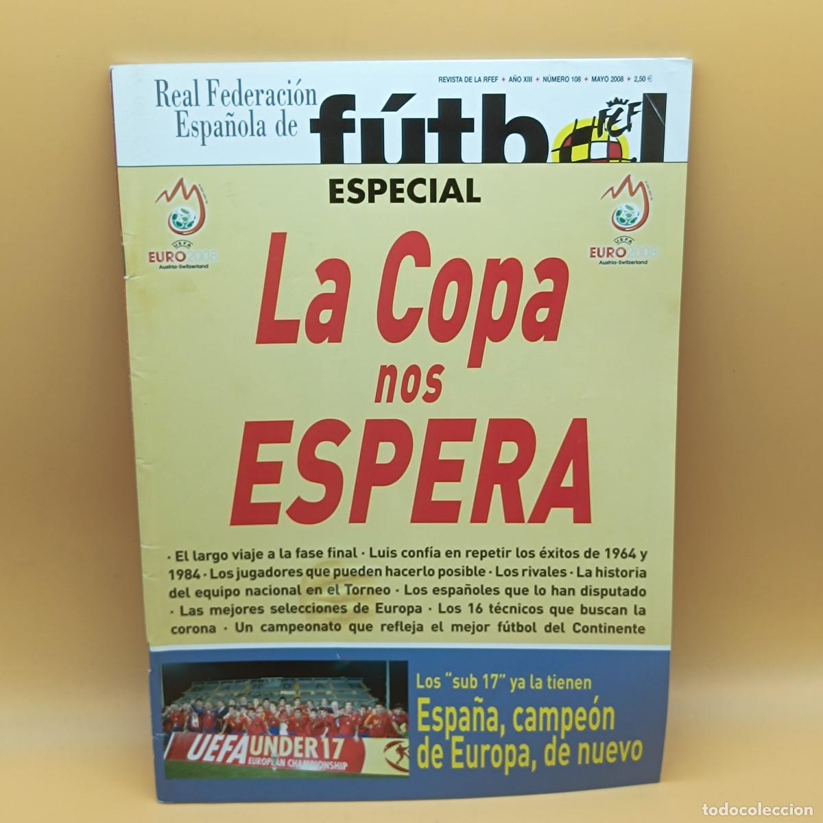 Collezionismo sportivo: REVISTA REAL FEDERACION ESPA&Ntilde;OLA DE FUTBOL N&ordm;108. MYJ.