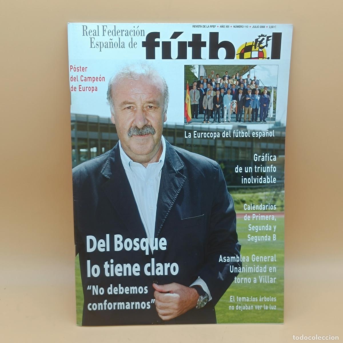 Coleccionismo deportivo: REVISTA REAL FEDERACION ESPA&Ntilde;OLA DE FUTBOL N&ordm;110. MYJ.