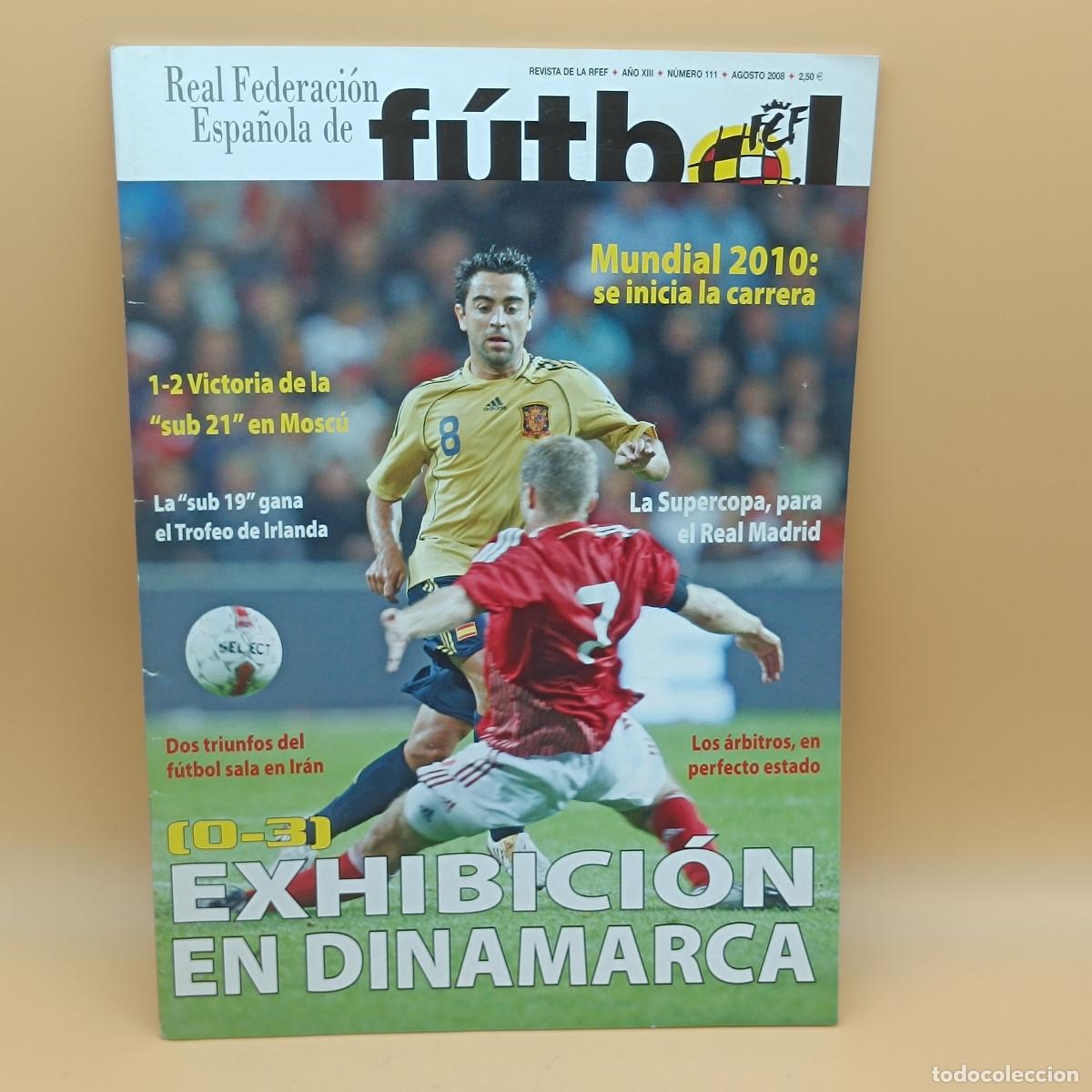 Sammelleidenschaft Sport: REVISTA REAL FEDERACION ESPA&Ntilde;OLA DE FUTBOL N&ordm;111. MYJ.